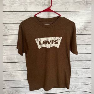 Levi’s short sleeve brown t-shirt